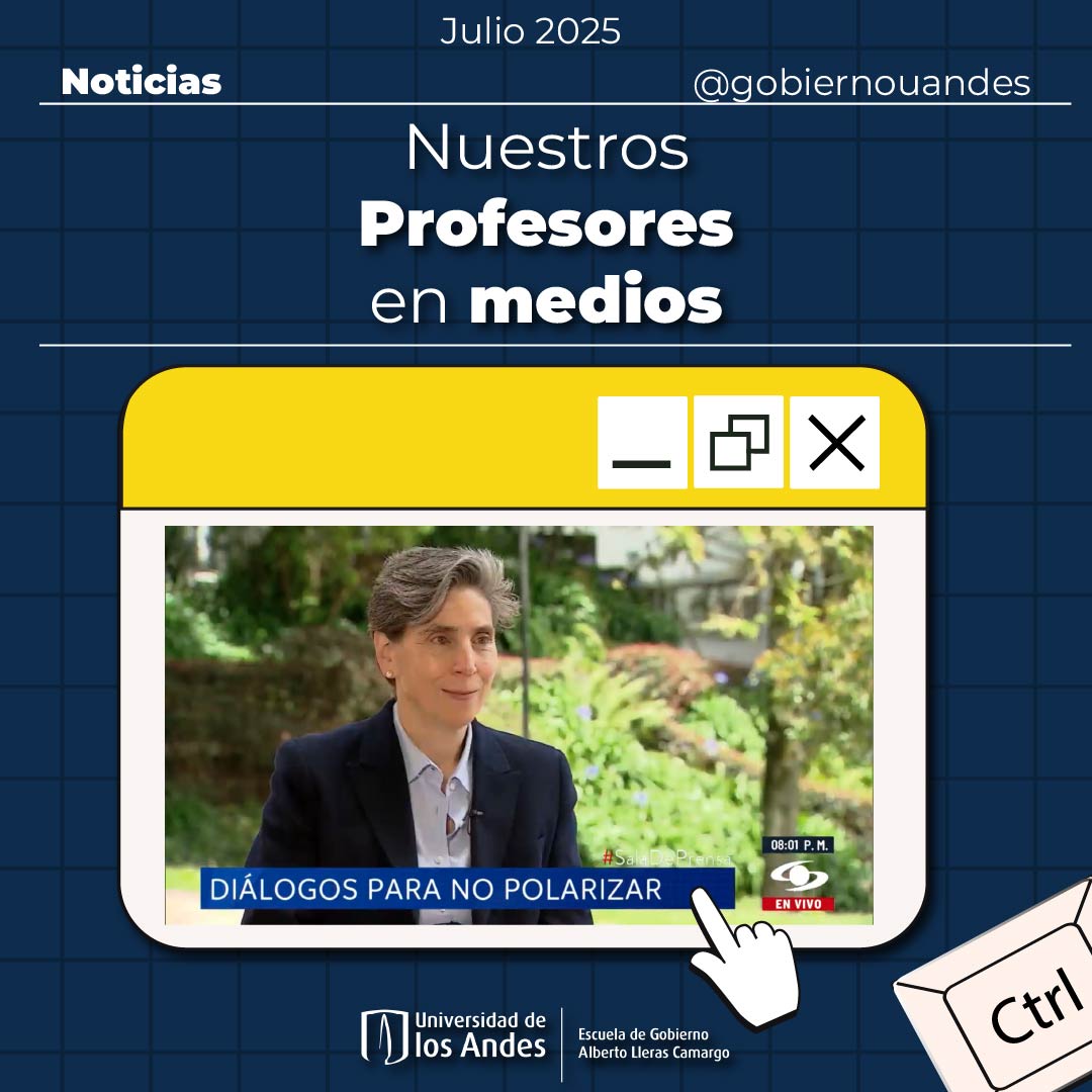 #Noticias | Las voces de nuestros profesores están presentes en el debate público.
Con análisis riguroso e informado, participan en medios para hablar de temas clave como la educación, la democracia y la coyuntura internacional.

Conoce todas sus intervenciones aquí:

📍Contratos