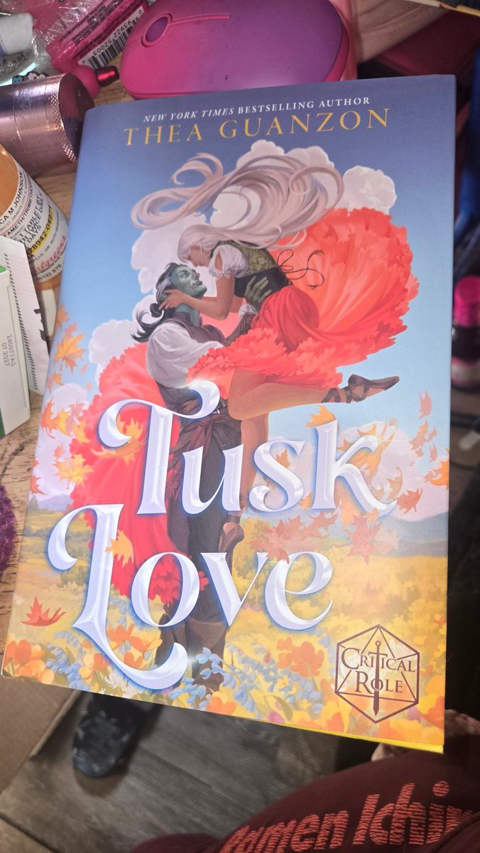 Jess6277's tweet photo. I am beyond thrilled to finally have this in physical form. I hoped for this since the story began with C2 &amp; Jester. I will be reading this during the long weekend. #Happy4thofJuly #TuskLove #CriticalRole https://t.co/lgLl2Ye3bj