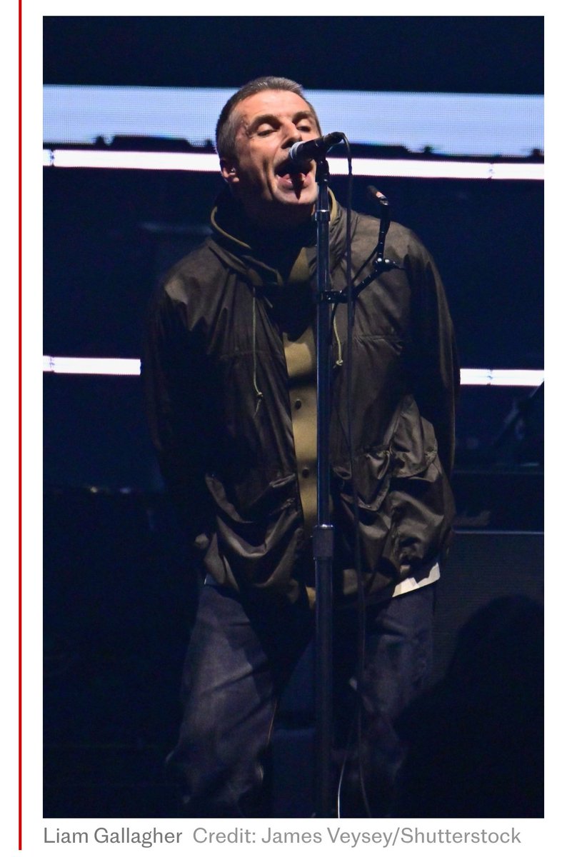 To be fair, I'm also about to go on stage and I also haven't done much since the 90s.