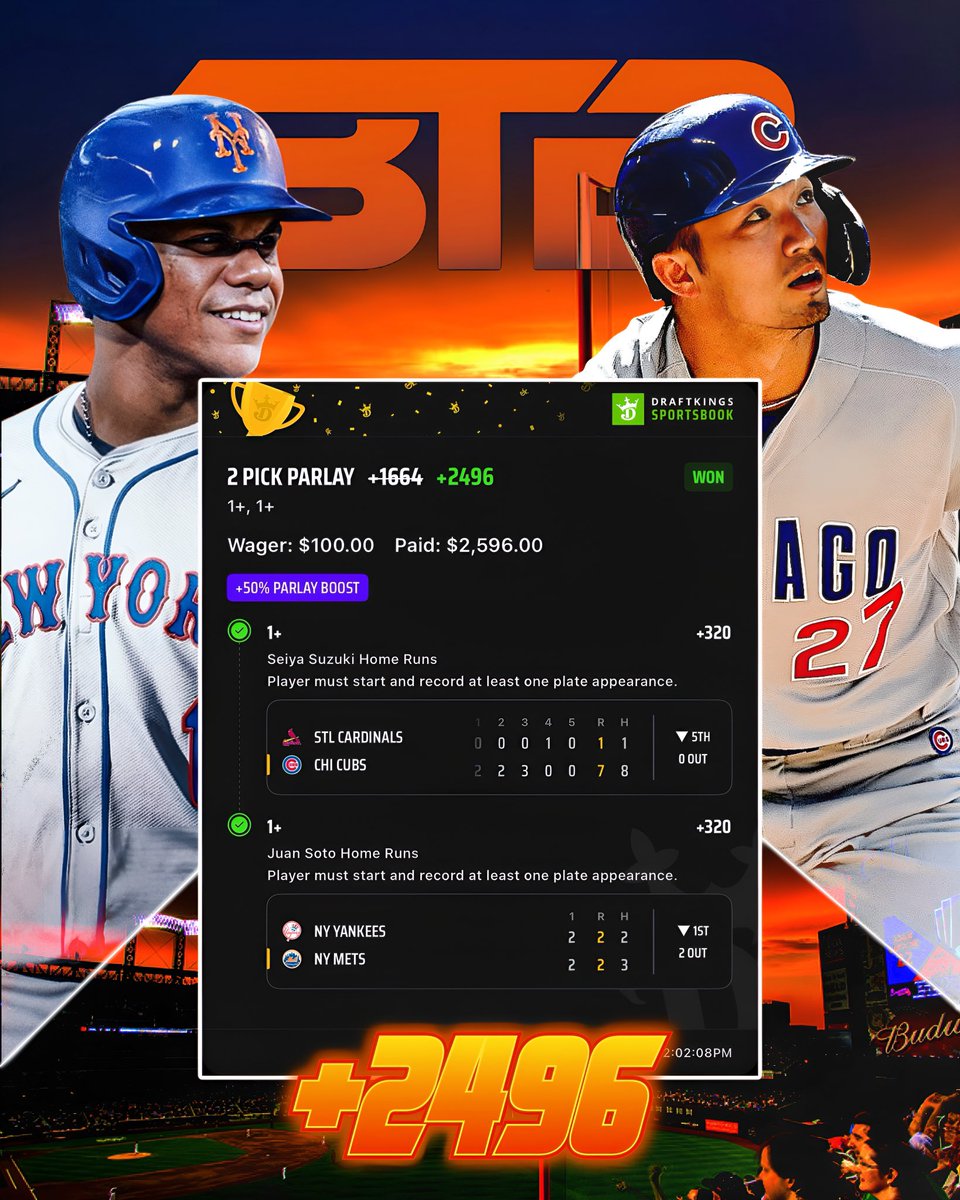 Beat The Books (@btbsupport) on Twitter photo Seiya x Soto Bombs π£ π£
(<a href="/CamdenCaps/">Camden Caps</a>) π§’
+2496β
$100 π $2,596 π°π°
Some July 4th Fireworks π
Code BTB50 for 50% off at checkout!
π beatthebooks.link/camden Seiya x Soto Bombs π£ π£
(<a href="/CamdenCaps/">Camden Caps</a>) π§’
+2496β
$100 π $2,596 π°π°
Some July 4th Fireworks π
Code BTB50 for 50% off at checkout!
π beatthebooks.link/camden
