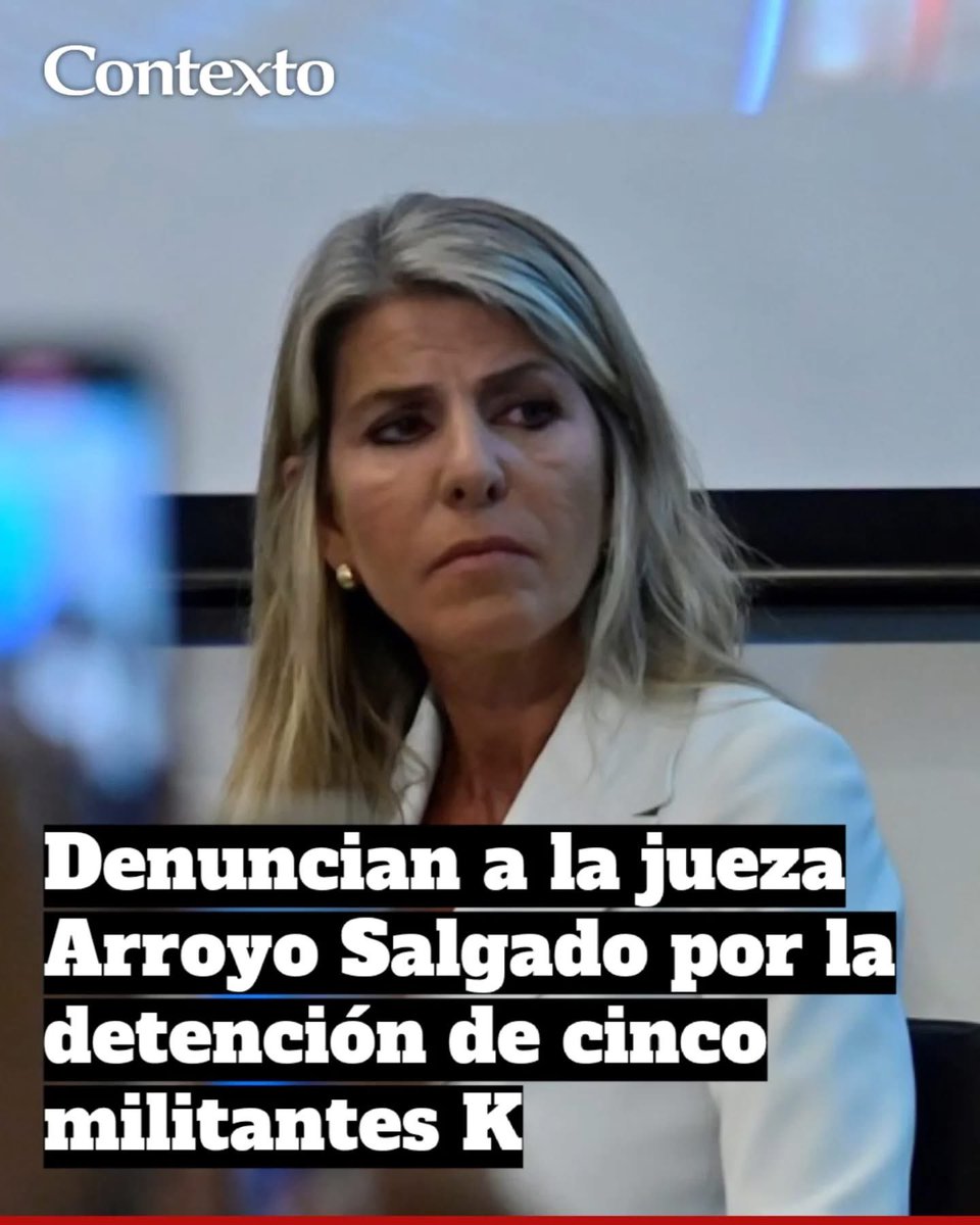 Los militantes Kirchneristas vandalizan una propiedad privada y luego no se bancan las consecuencias. Siguen creyendo que gozan de la impunidad que tuvieron durante años. Así empieza el terrorismo. Mis respetos a la Dra Arroyo Salgado.