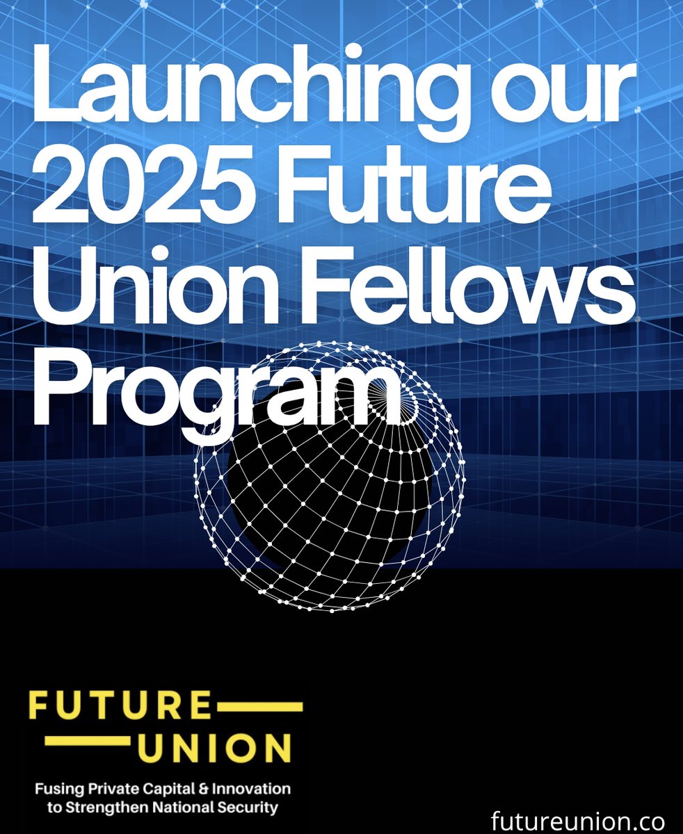 _futureunion_'s tweet image. Launching our 2025 Future Union Fellowship program with 25 exceptional experts! @mpalank101 @wshirleyiv @sasazdjelar @DanielMiessler @vijaybolina @fubini @trinavanpelt @Lpevs @matthewb417572 @KB2o22 @sidtriv @hguzs @itayrand @chrisyeh