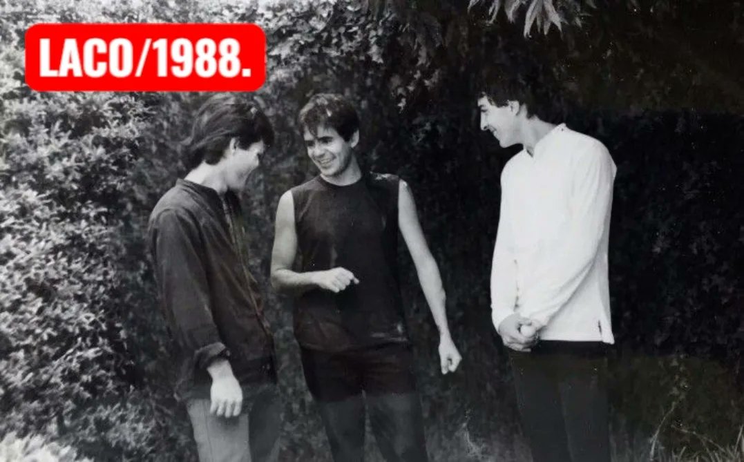 Pepe Ezcurdia, cuando tocaba en Las Ánimas del Cuarto Oscuro, en 1988