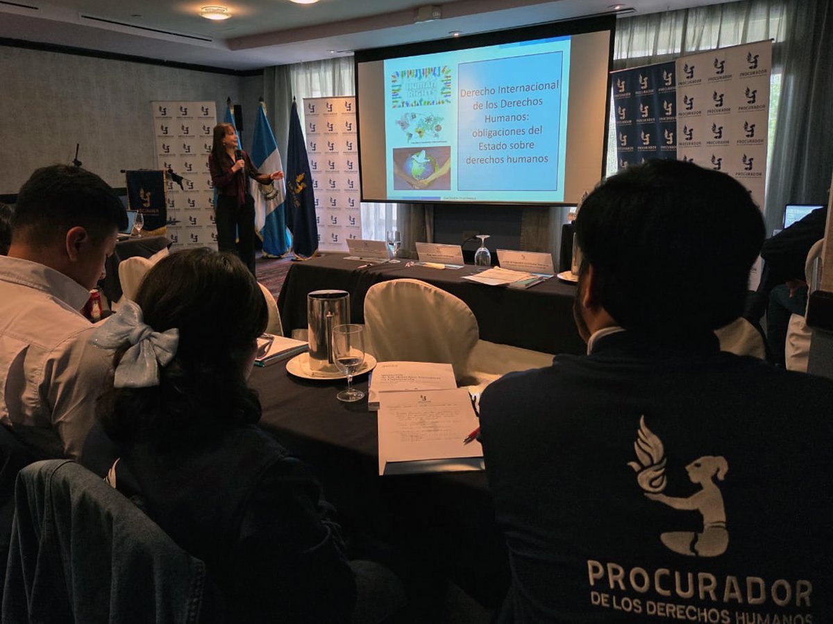 OACNUDH Guatemala (@oacnudh_gt) on Twitter photo Mika Kanervavuori de <a href="/Oacnudh_GT/">OACNUDH Guatemala</a> resaltó la importancia de institucionalizar los esfuerzos conjuntos con <a href="/PDHgt/">PDH Guatemala</a> para fortalecer la promoción y la protección de los #DDHH de las personas, a través de la formación pedagógica en derecho internacional su equipo de trabajo. Mika Kanervavuori de <a href="/Oacnudh_GT/">OACNUDH Guatemala</a> resaltó la importancia de institucionalizar los esfuerzos conjuntos con <a href="/PDHgt/">PDH Guatemala</a> para fortalecer la promoción y la protección de los #DDHH de las personas, a través de la formación pedagógica en derecho internacional su equipo de trabajo.