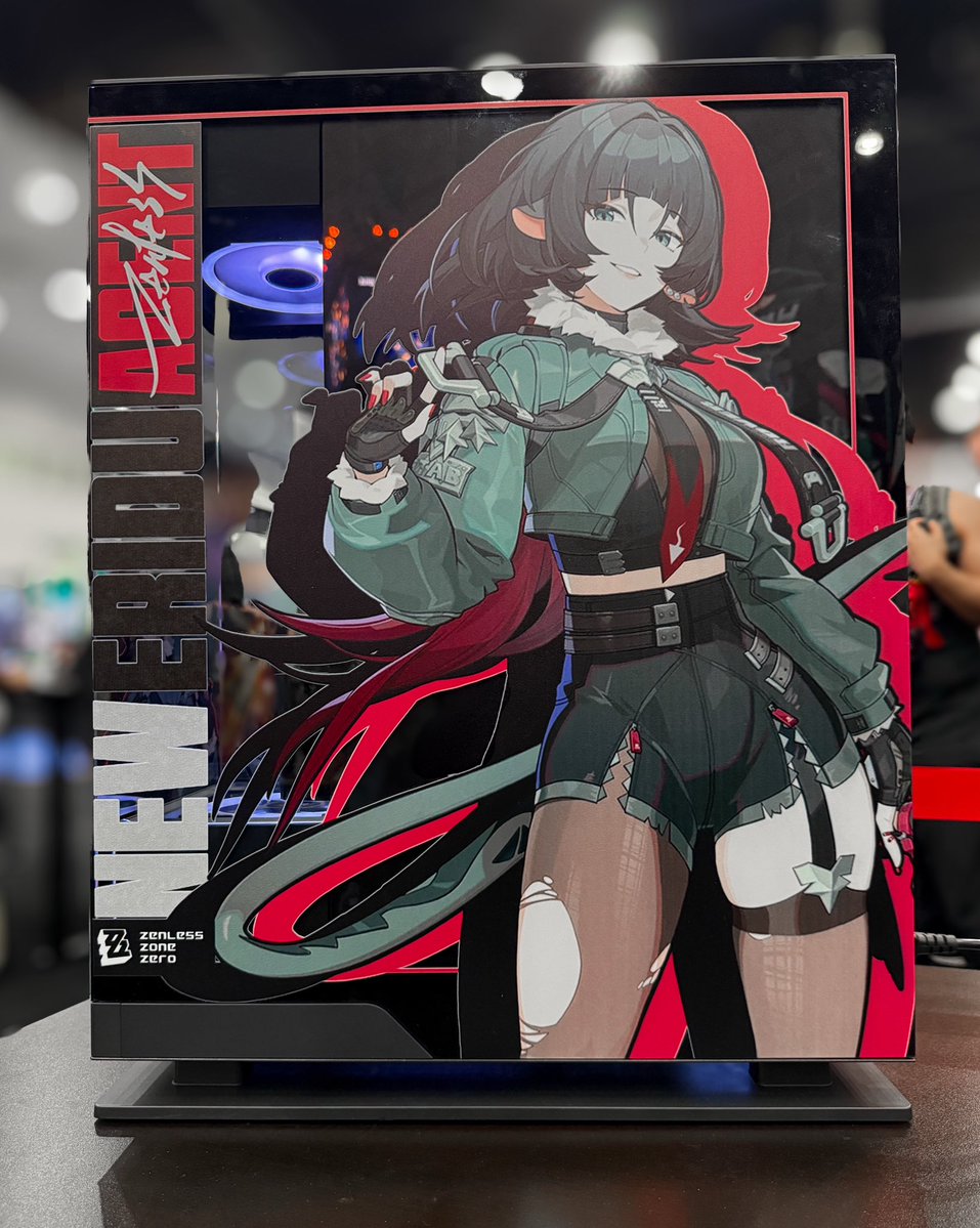 CLXGaming's tweet image. We partnered with @MDOTRAGE and @IntelGaming this weekend at AX to play some @zzz with you and GIVEAWAY a custom 1 of 1 Jane Doe themed CLX gaming PC powered by @intel !
#CLXGaming #animeexpo