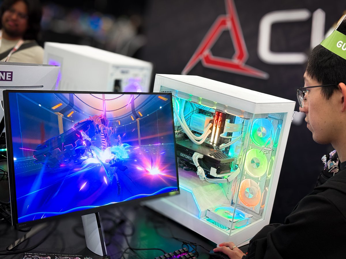 CLXGaming's tweet image. We partnered with @MDOTRAGE and @IntelGaming this weekend at AX to play some @zzz with you and GIVEAWAY a custom 1 of 1 Jane Doe themed CLX gaming PC powered by @intel !
#CLXGaming #animeexpo