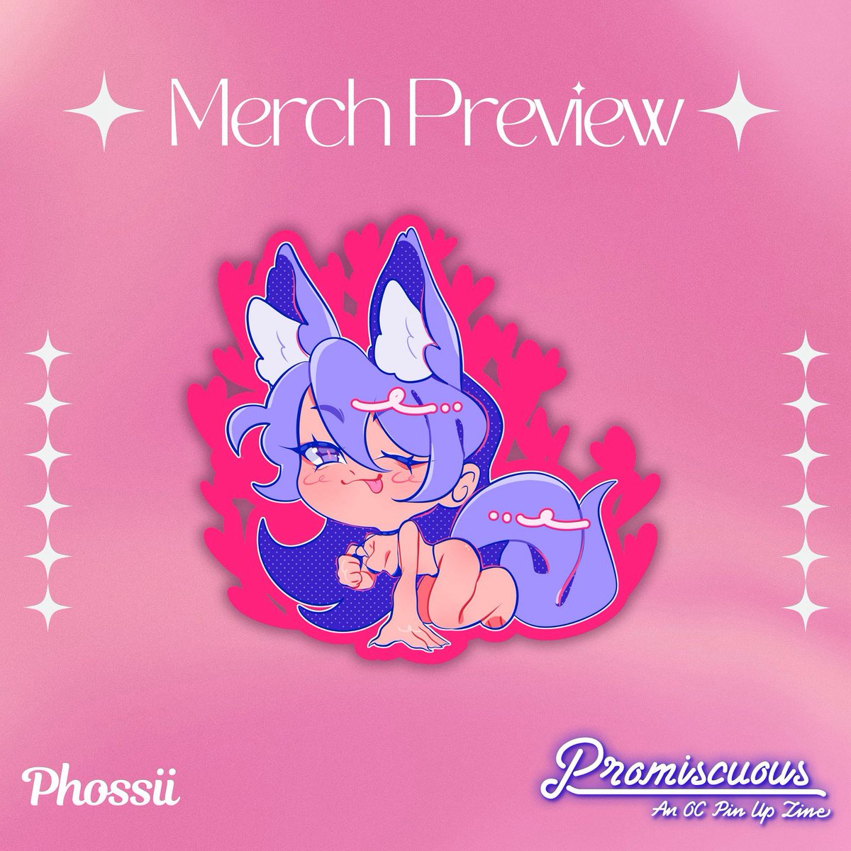 PromiscuousZine's tweet image. ✨🌸 MERCH PREVIEW 🌸✨

Kiss-cut sticker by: @phossii 

🗓️ Preorders: June 1st - June 30th

🛒 promiscuous.bigcartel.com