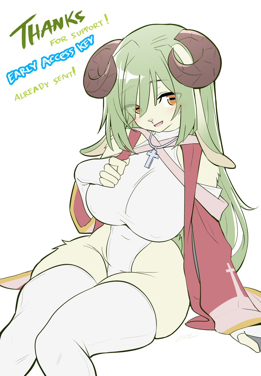 Thanks for support! EA Keys now is already sent!

#priestesslust #furry