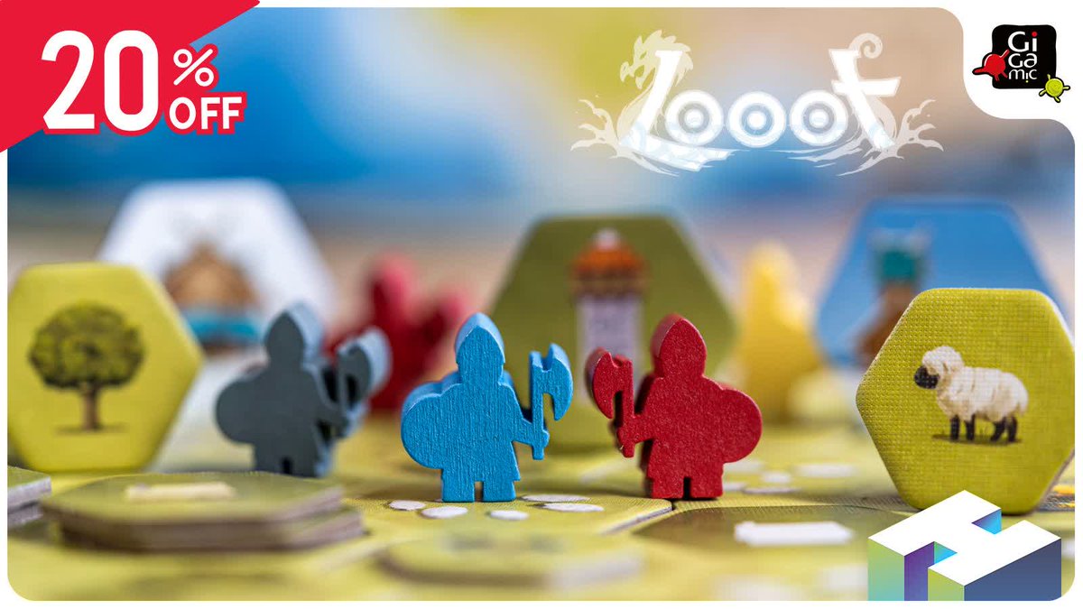 For a limited time get the Kennerspiel des Jahres nominated game Looot for 20% off! It's part of our Fourth of July Summer Sale! 

Can you lead your Viking Clan to victory? Only one way to find out!

hachetteboardgames.com/collections/%F…