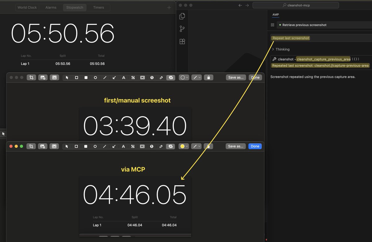 Some of my coworkers have **just** discovered <a href="/CleanShot/">CleanShot</a> X. I saw someone mention an API and took a look. You can do some cool stuff with it! Still digging in.