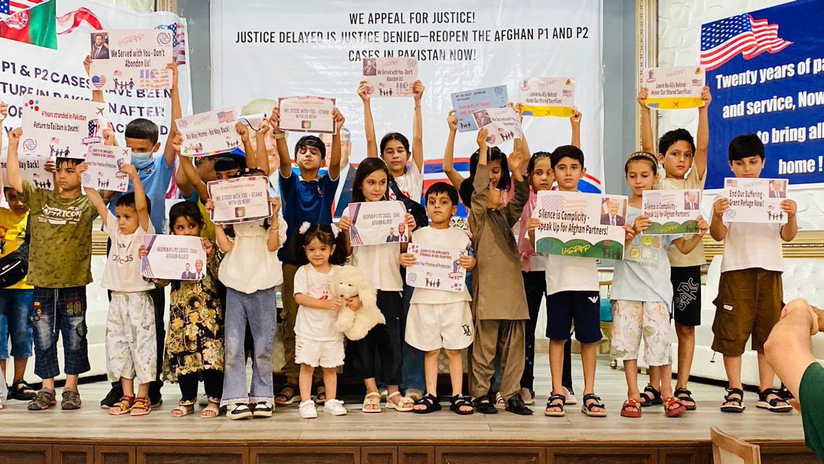 enayataskari's tweet photo. Afghan allies were brought to a third country, completed every step of the refugee process, and waited for flights—only to be left in indefinite limbo.
Each day,their lives fade in despair.
Honor your promise. End the wait.
#Save_Afghan_Allies_p1p2
#RestartUSRAP
@POTUS @StateDept https://t.co/OGqTeF58KS
