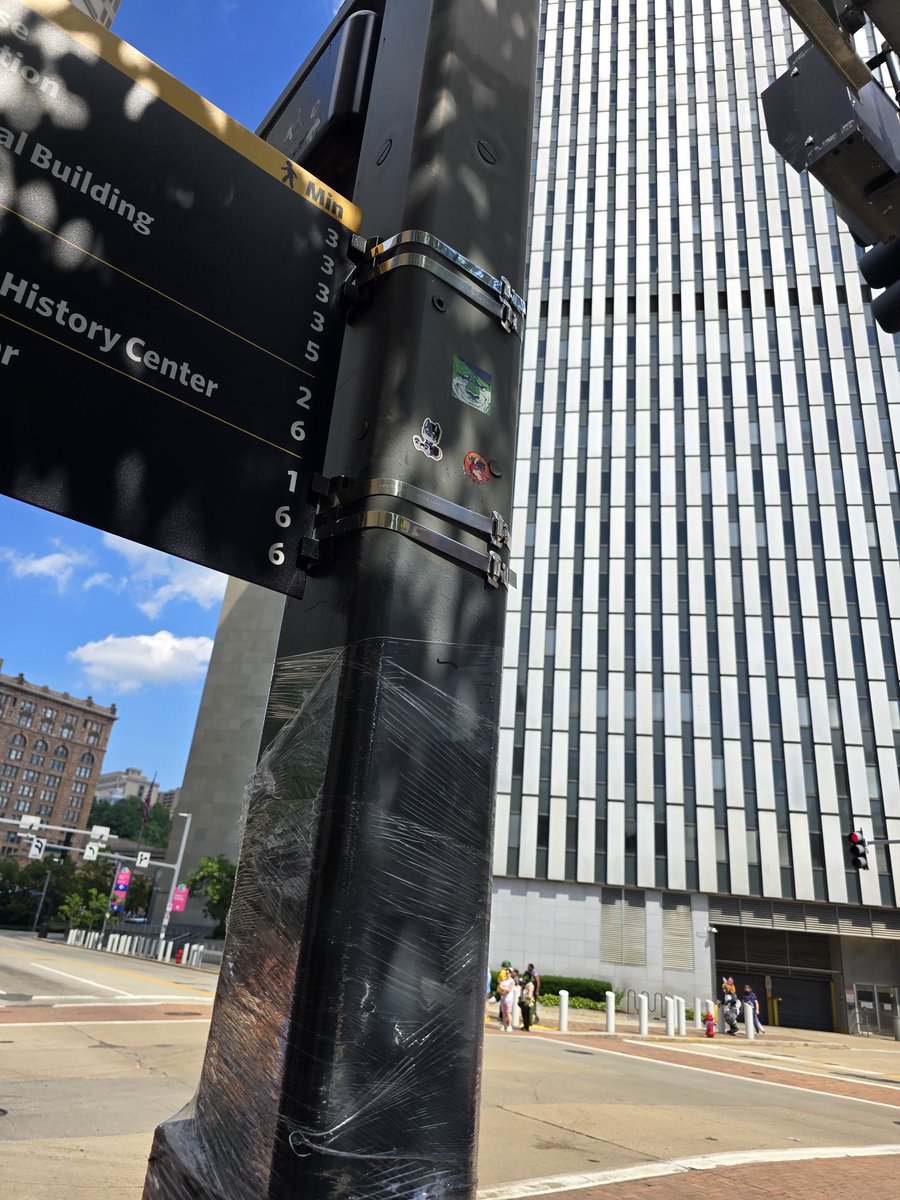 That's... Literally why they wrap the poles....