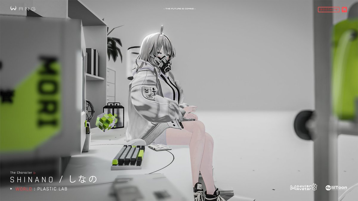 wang_VRC's tweet image. 🌐: PLASTIC LAB By rokumori_

#shinano_3d #VRChat #VRChatPhotography