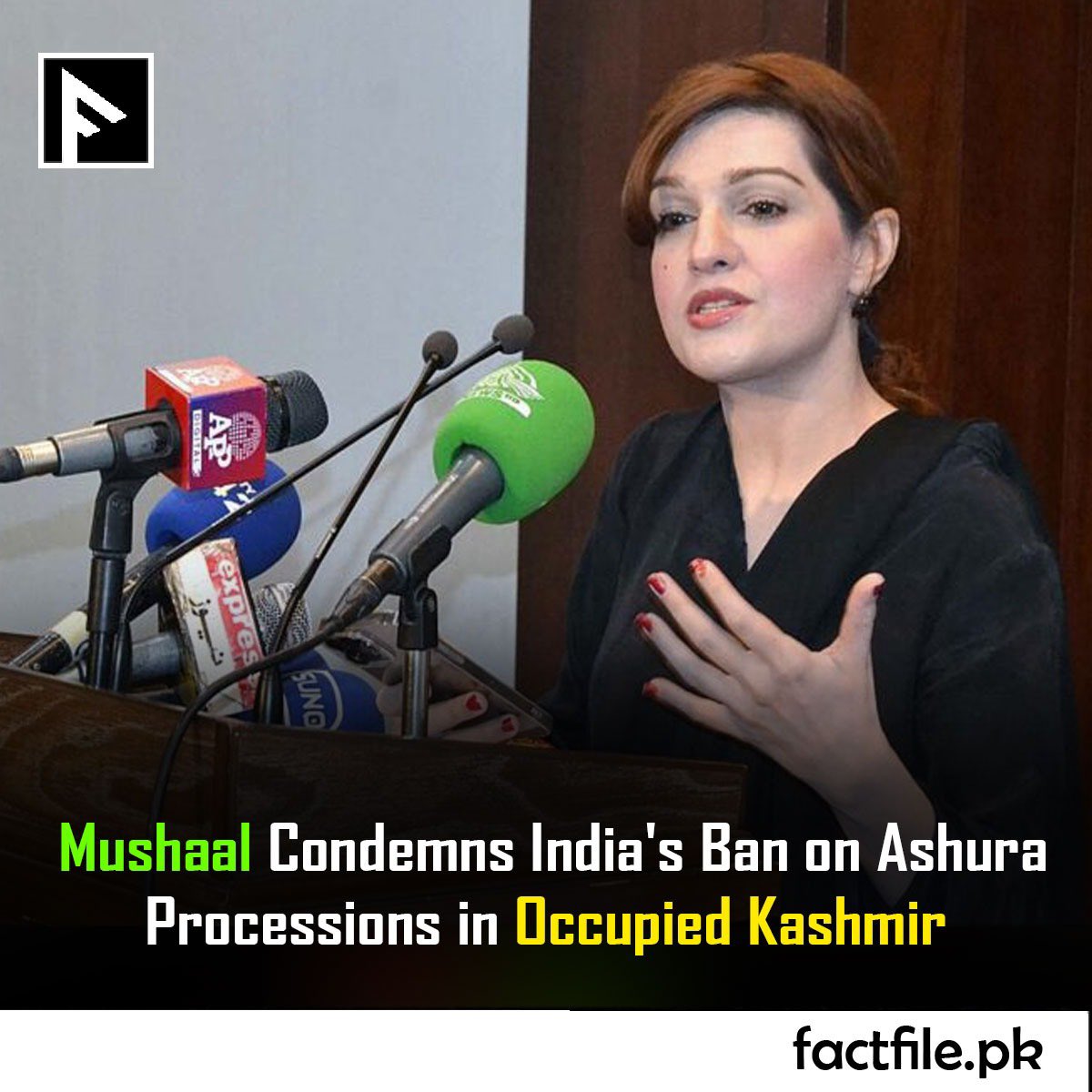 Mushaal Condemns India’s Ban on Ashura Processions in Occupied Kashmir factfile.pk/2025/07/04/mus…