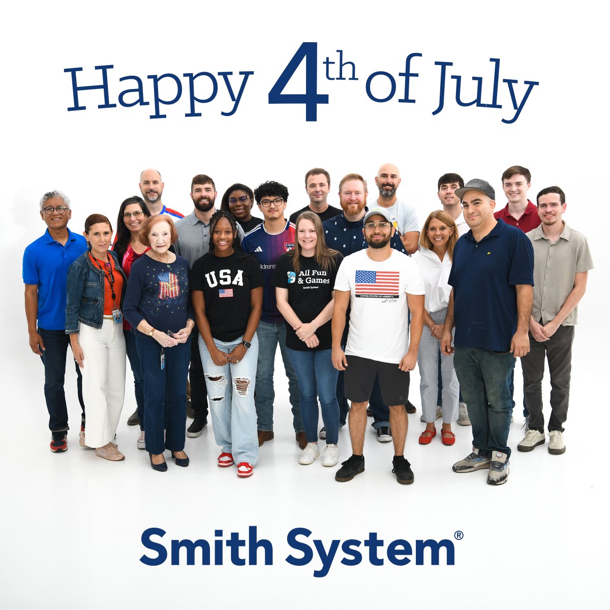 Happy 4th of July from the Smith System team. We're proud to support learning environments where students have the freedom to think big, dream bold, and shape a brighter future.

#IndependenceDay #SmithSystem #FutureReadyLearning