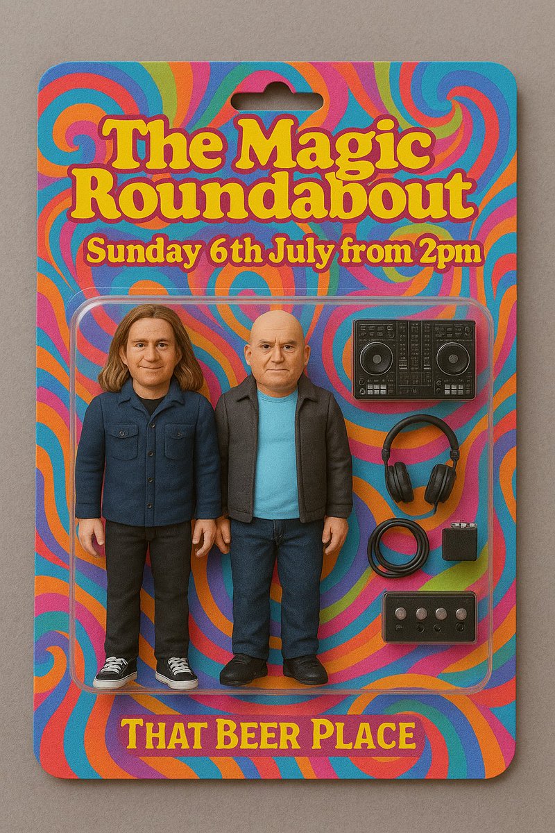 MagicRound23's tweet image. Sunday from 2pm at @ThatBeerPlaceHQ
An afternoon of eclectic tunes and lush beers! 🎵🍻