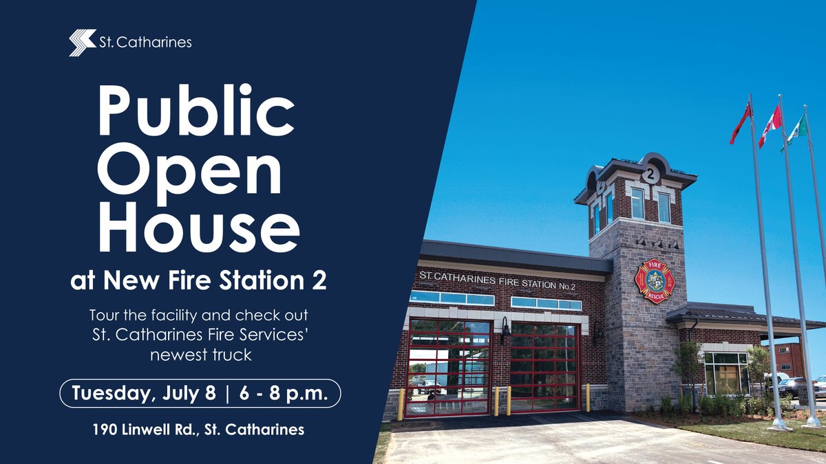 📢 Come out next Tuesday night to get an insider look at our new Fire Station 2 - the first City building constructed to the Canada Green Building Council (CaCBC) Zero Carbon Building Standard. 🌍
📆 Tuesday, July 8 from 6 to 8 p.m. at 190 Linwell Rd. 1/6