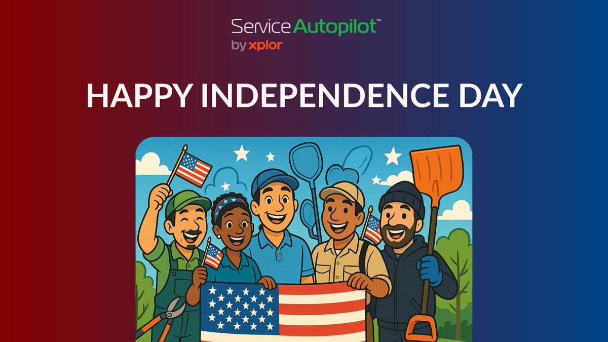 Happy 4th of July from the Service Autopilot Team!