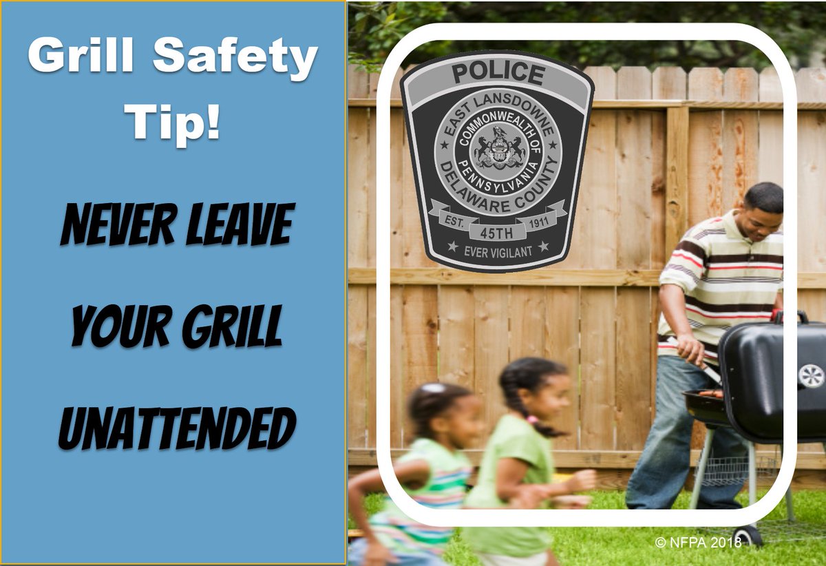 From your friends at ELPD!, we wish you a safe and festive Independence Day! As you fire up the grill, remember: July has the highest number of grill fires. Keep your cookout safe with these quick tips:

🔥 Clean your grill—grease buildup can cause fires.
🔥 Give your grill