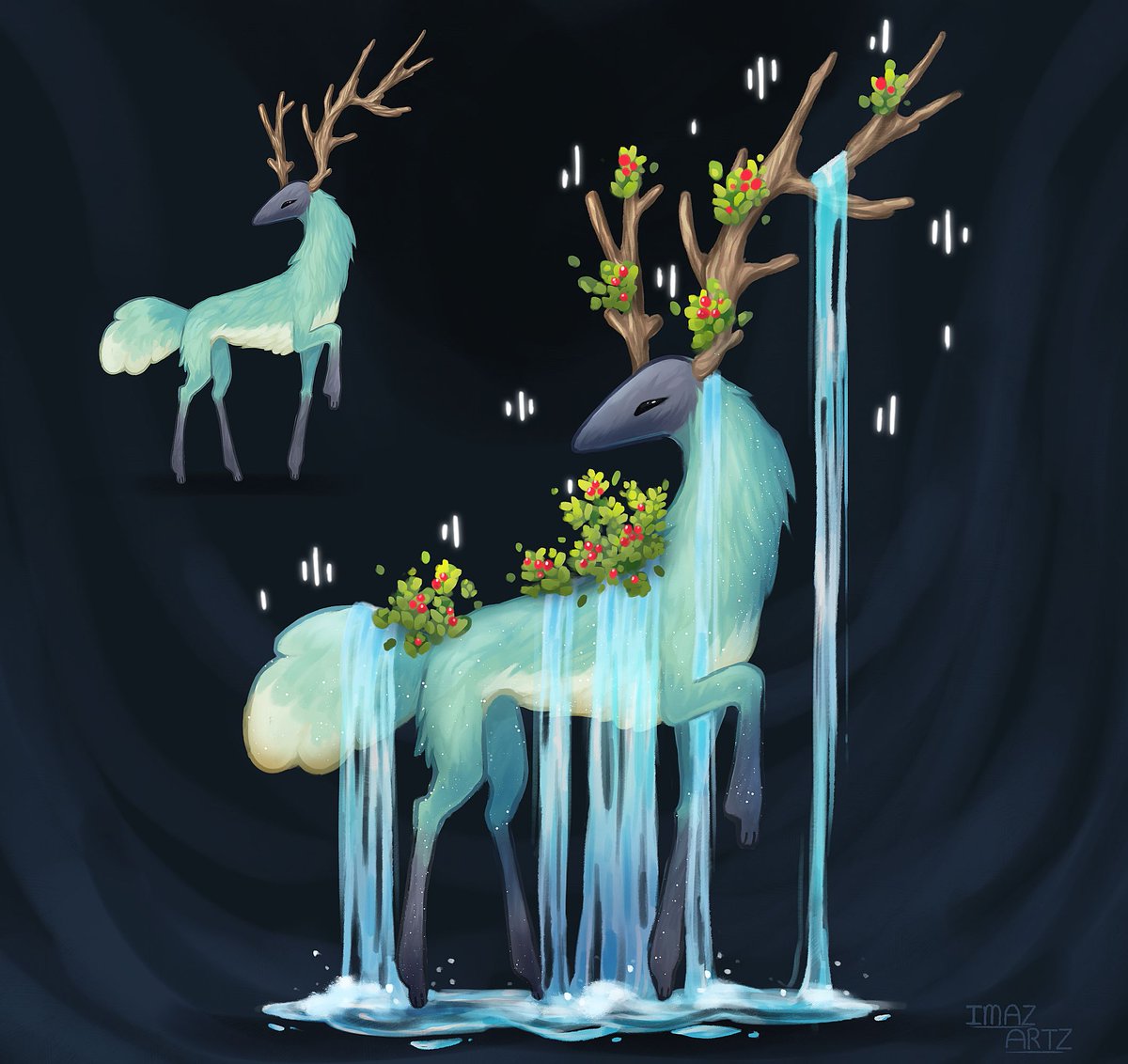 ImazArtz's tweet photo. Some more Eskies! 
I had a standalone Staffsale and I'll slowly upload some of my fave designs!

Esk is a closed species on Deviantart made by Witherlings

#esk #digitalart #twwm https://t.co/ELLnDrC9XO