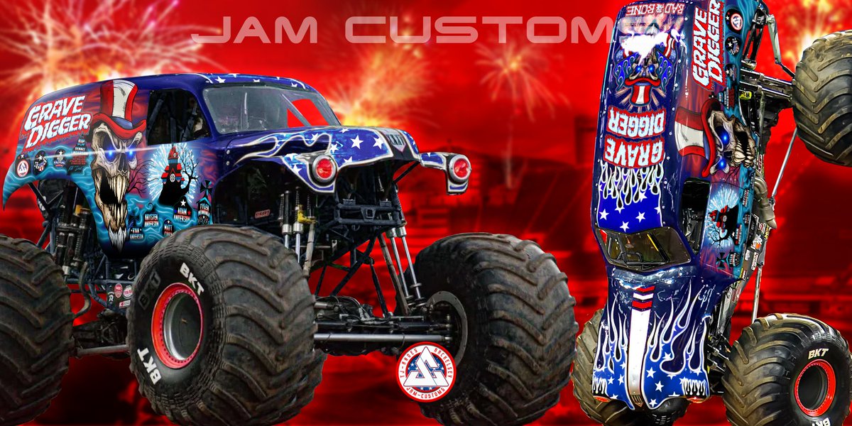 JamCustoms27's tweet photo. HAPPY FOURTH OF JULY!!!
-
Grave Digger Stars and Stripes-Jam Customs 
🇺🇲🇺🇲🇺🇲🇺🇲🇺🇲🇺🇲🇺🇲🇺🇲🇺🇲
#monsterjam
#GraveDigger https://t.co/lLRowfdBaq