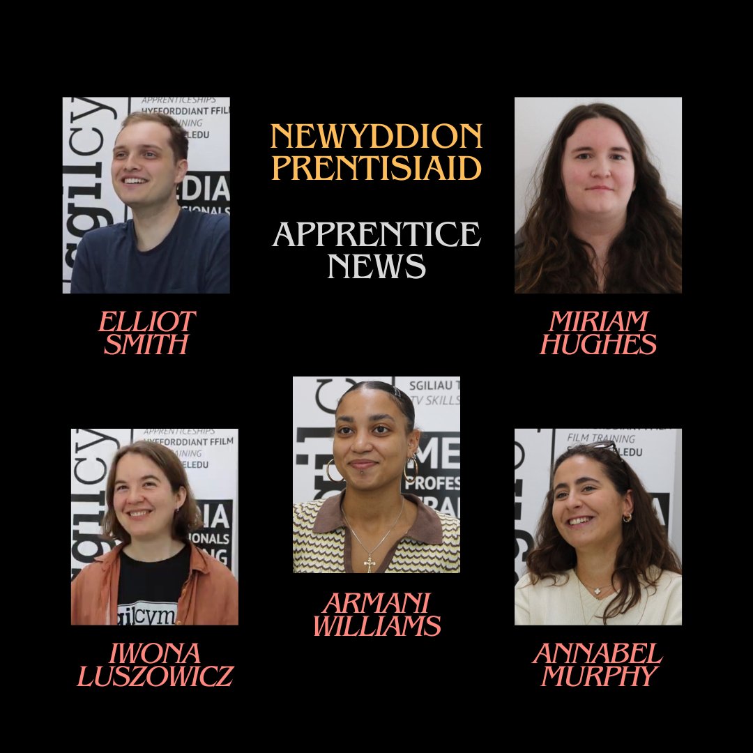 📣APPRENTICE NEWS FOR CRIW IN SOUTH WALES!📣

Our apprentices have started on work placements!

3 apprentices are working on ‘About a Bell’ with the company 'Hello Deer' while 2 others are starting on a feature film, shooting in south Wales.

More here:
🔗sgilcymru.com/en/11479-ezlmf…