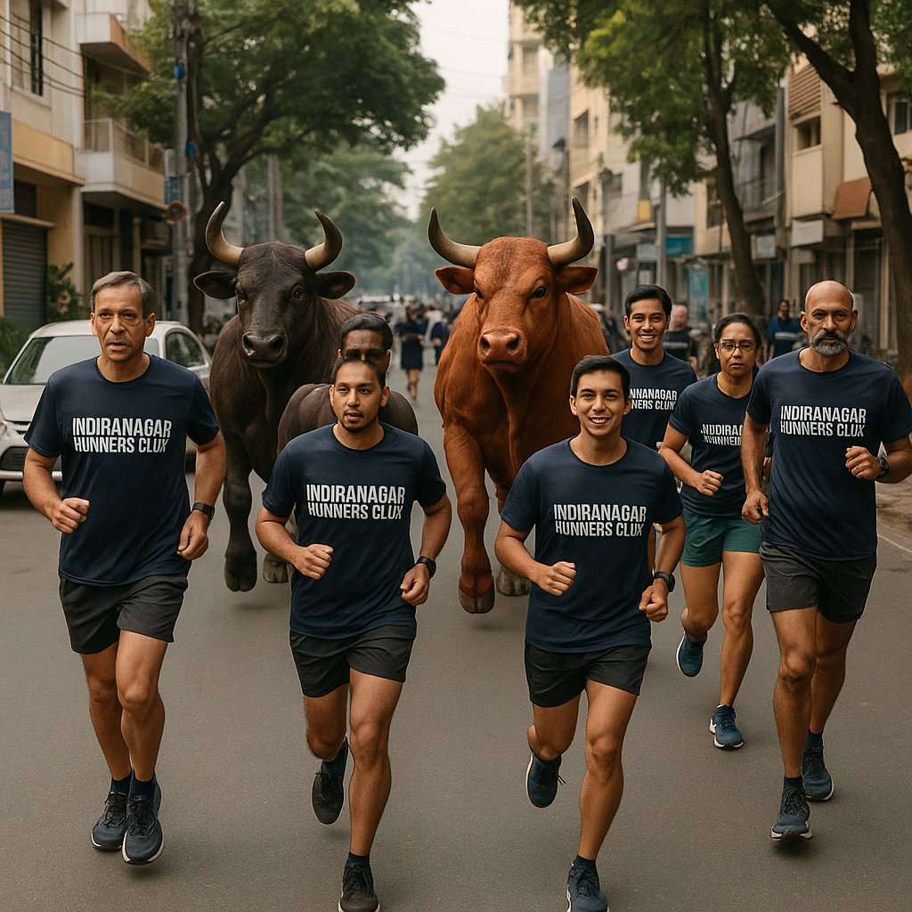 Rohit Joshi (@rohitjoshihere) on Twitter photo CoinDCX Made People Run as Bulls Through Bengaluru Streets
Yes, this happened today.
The Point?
While everyone's staring at red candles panicking, <a href="/Bitcoin/">Bitcoin</a> 's been in a bull run for 15 years if you zoom out.
Most people miss bull runs because they're too busy watching 5-minute CoinDCX Made People Run as Bulls Through Bengaluru Streets
Yes, this happened today.
The Point?
While everyone's staring at red candles panicking, <a href="/Bitcoin/">Bitcoin</a> 's been in a bull run for 15 years if you zoom out.
Most people miss bull runs because they're too busy watching 5-minute