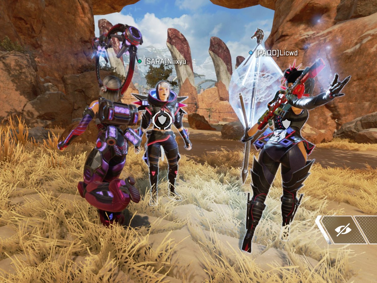 Just a Conduit, Watty &amp; Loba waiting for next event so we can all match once again ♡