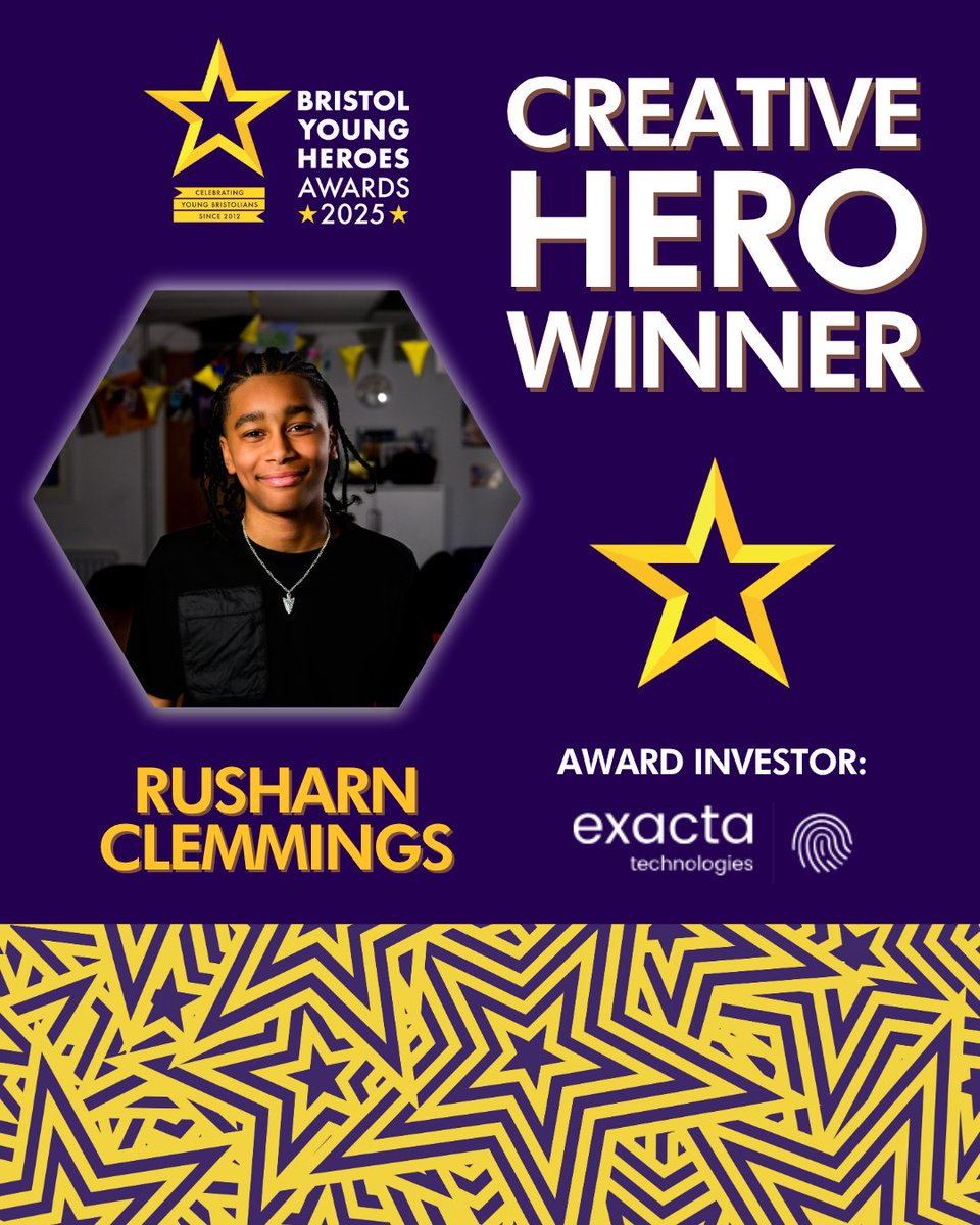 CommunityofPurpose (@commofpurpose) on Twitter photo ✨ The WINNER of the Creative Hero Award is Rusharn Clemmings! 🎉🎉
Congratulations Rusharn! 🥳🥳
The Creative Hero Award is invested by <a href="/ExactaTechGroup/">Exacta Technologies</a>.
Congratulations to all of the finalists! 🙌🎊
📸 <a href="/Made_For_Impact/">Made For Impact</a>
#empoweringpeople #BYHA2025 #CreativeHero #winner ✨ The WINNER of the Creative Hero Award is Rusharn Clemmings! 🎉🎉
Congratulations Rusharn! 🥳🥳
The Creative Hero Award is invested by <a href="/ExactaTechGroup/">Exacta Technologies</a>.
Congratulations to all of the finalists! 🙌🎊
📸 <a href="/Made_For_Impact/">Made For Impact</a>
#empoweringpeople #BYHA2025 #CreativeHero #winner