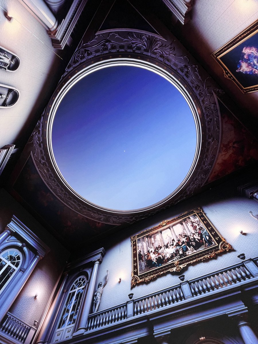 MrPhoebus's tweet image. No, not Italy, but Tottenham Court Road: The Summer Palace, a dramatically immersive (free) installation by Agustin Vidal Saavedra, @OuternetGlobal