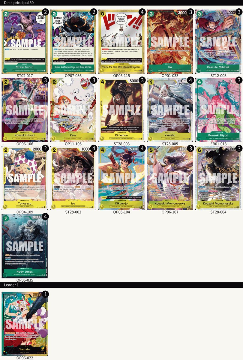 Won local , made some changes and it’s very cool 

🟢 Luffy GP 
🟢 Law GY
🟢 Law GY
🟢 Koby