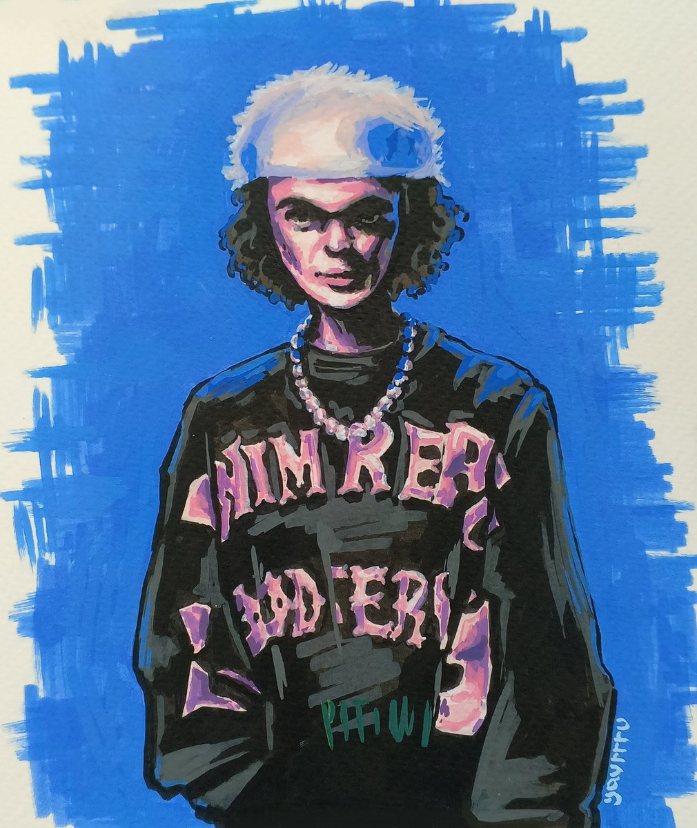 yavrrru's tweet photo. happy birthday @GONEFLUDD 
.
.
#gonefludd #glamgogang #art #fanart #traditionalart https://t.co/hhpSRG0Xm4