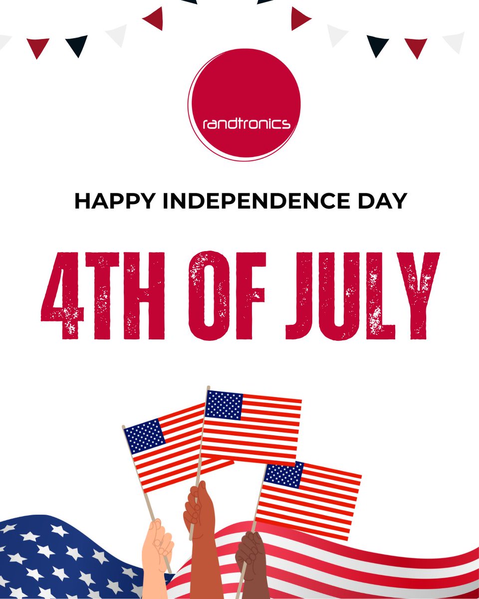 Wishing you a safe and meaningful 4th of July! 🇺🇸

Today, we celebrate the freedom, unity, and resilience that define us.

From all of us at Randtronics, Happy Independence Day! ✨

#FourthOfJuly #IndependenceDay #ProudToBeAnAmerican #Randtronics #DataSecurity #Freedom