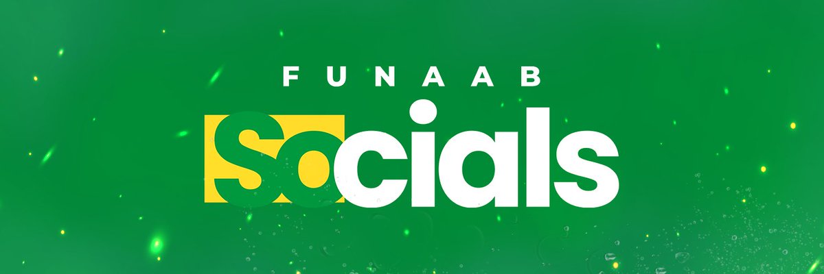 Hello FUNAAB Twitter, follow the official page of FUNAABSU socials. This is where you live and relive the memories of the union event. Stay sharp, stay Jiggy

x.com/FunaabSocials?…