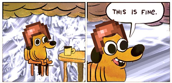 the update be like...