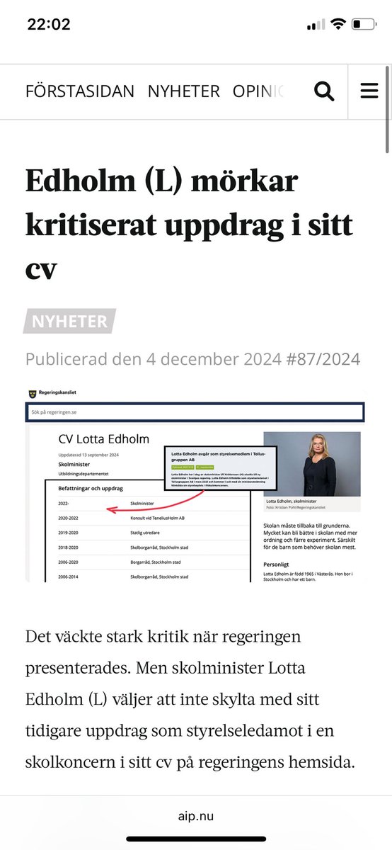 L-ministrarna är inte så noga med sina cv:n. 
aftonbladet.se/nyheter/a/93aQ…
aip.nu/edholm-l-morka…
