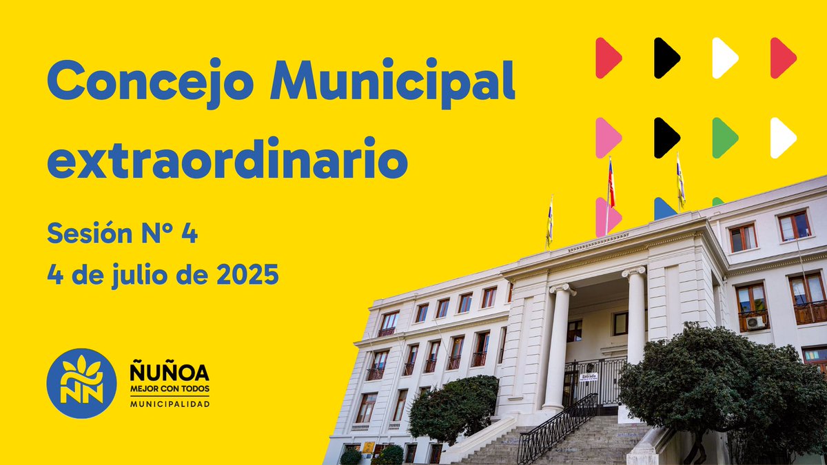 Sigue en vivo la sesión extraordinaria del Concejo Municipal de #Ñuñoa  youtube.com/live/pjBV0cs7o…