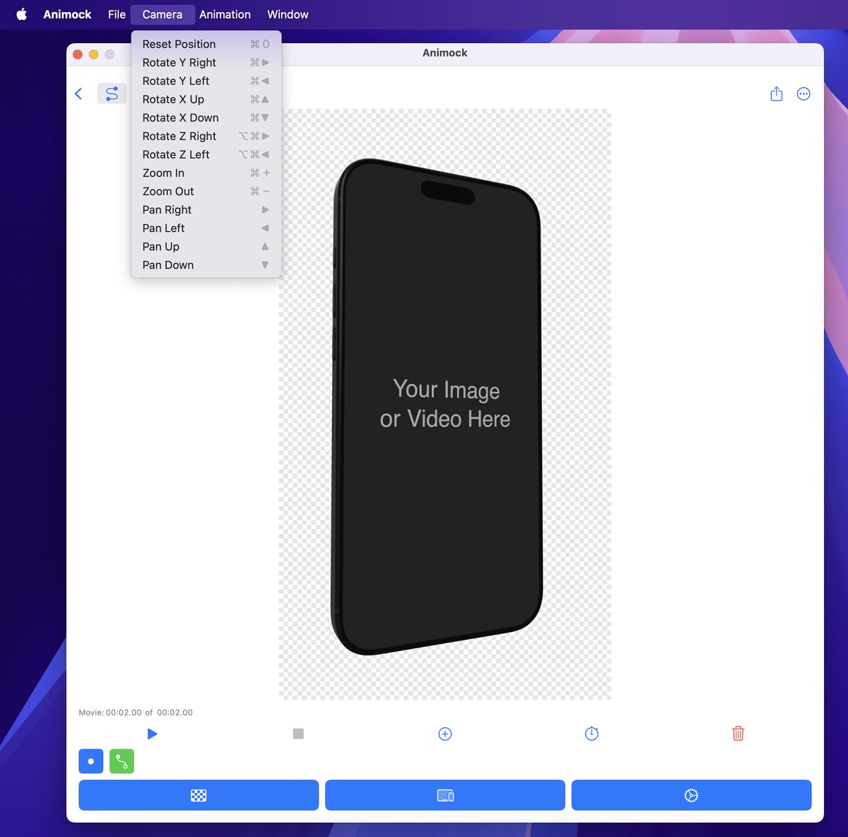 animockapp's tweet image. 🚀 Big news! I’m working on an exciting new update for Animock — adding keyboard shortcuts to make interacting with your 3D mockups and controlling animations faster and easier than ever. ⚡️⌨️

#buildinginpublic #macapps #iosdev #design #3Danimation #motiondesign #productivity