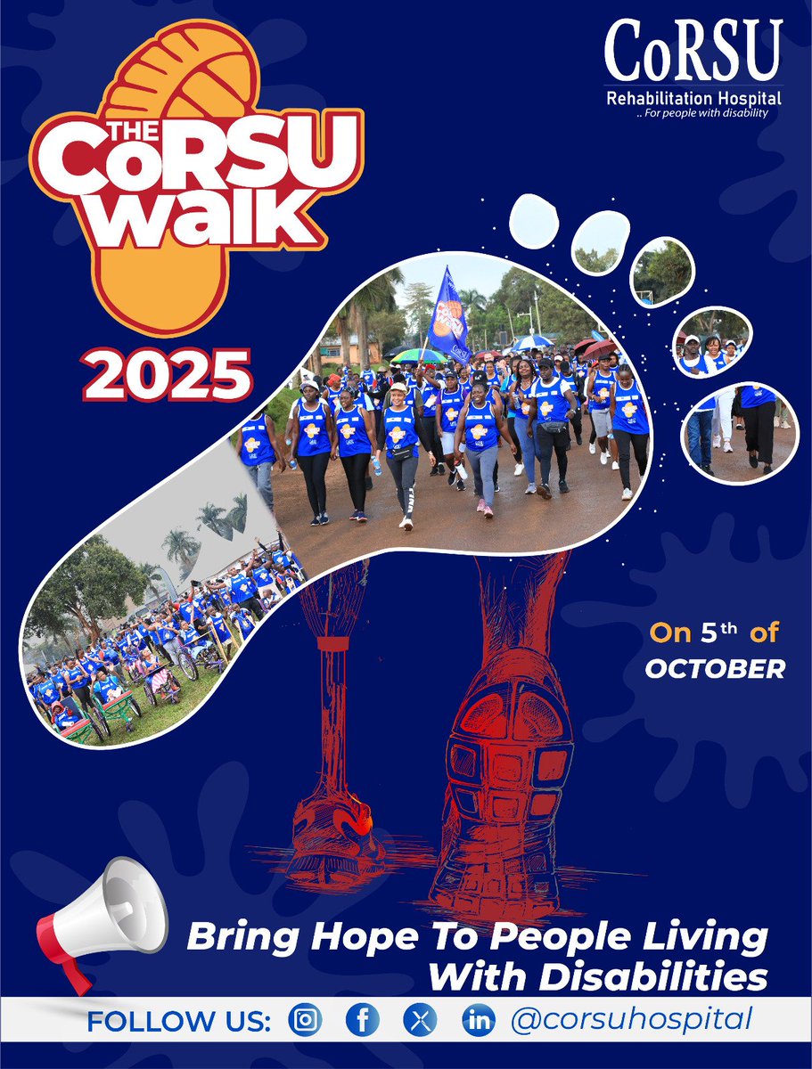 🌟 THE WALK THAT CHANGES LIVES IS BACK! 🌟
The <a href="/corsuhospital/">CoRSU</a> CoRSU Walks 2025 – Second Edition is HERE!
📅 5th October 2025 | 🏁
👟 Are you ready to walk for a cause that truly matters?

🎟️ Get ready. Lace up. Show up.
Because this isn’t just a walk. It’s a MOVEMENT🔥#CoSUWalks