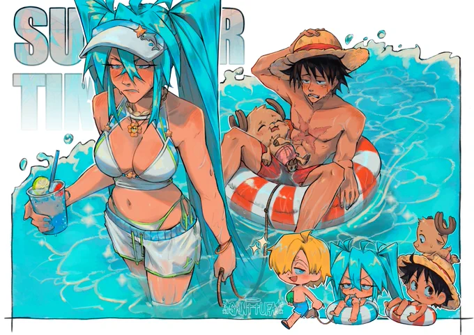 Miku &amp; Luffy