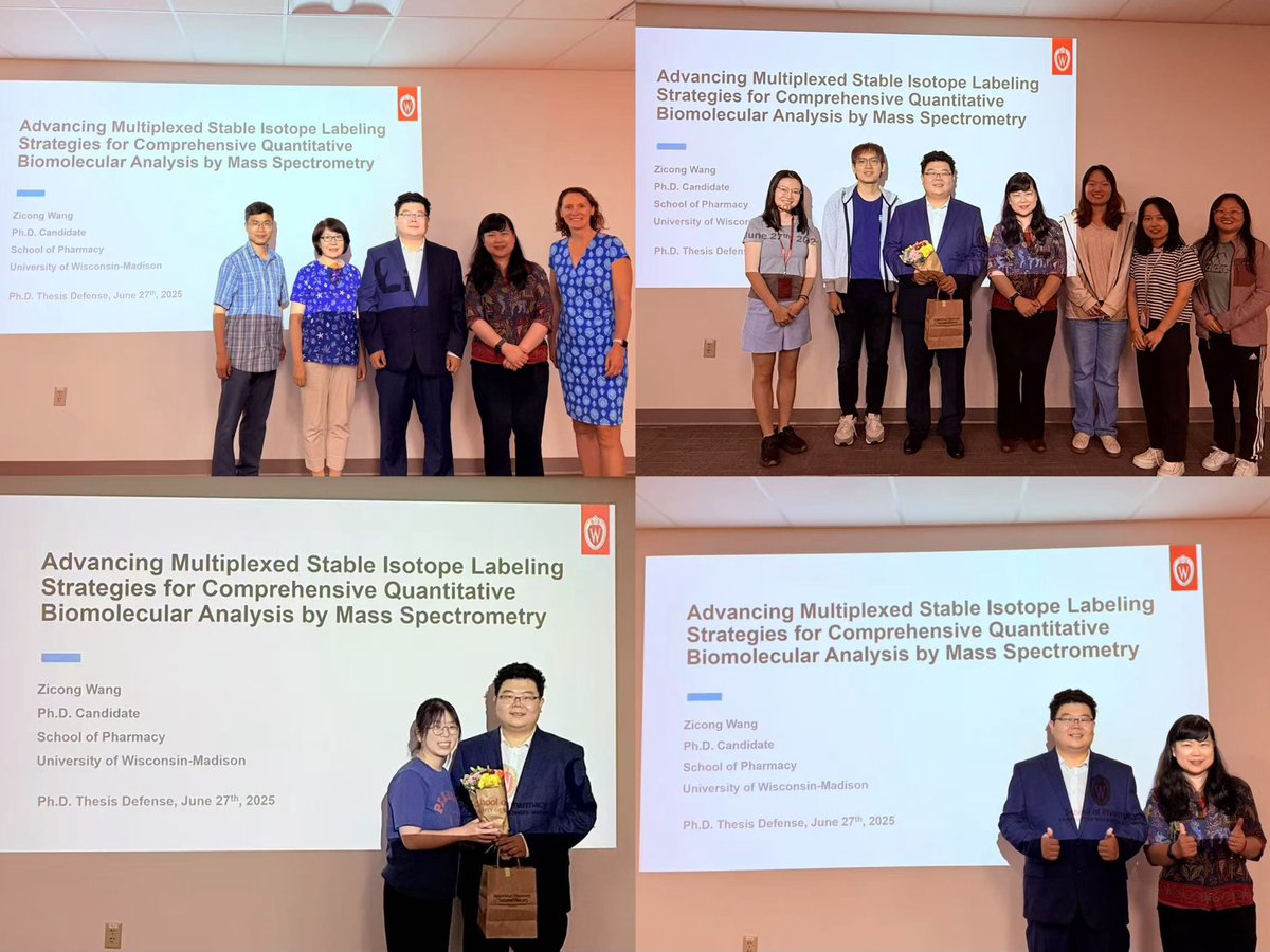 LiResearch's tweet image. Huge congratulations to Li Lab Ph.D.s #70 and #71 — Dr. Wenxin Wu and Dr. Zicong Wang 🥳🥳🥳 Your dedication, brilliance, and mentorship have left an unforgettable mark on the lab. Wishing you both all the best in your next chapters 🌟🥂🍰🍕