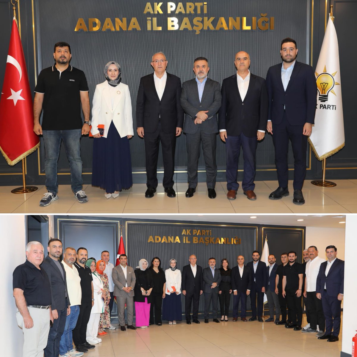 HALİL ÖZYOLCU (@haliloz04) on Twitter photo 📍ADANA
Seçim İşleri İl Değerlendirme toplantımızı ilçe başkanlarımız ve üç kademe seçim işleri başkanlarımızın katılımları ile gerçekleştirdik. İl başkanımıza ve teşkilatımıza teşekkür ederiz.
<a href="/aliihsanyavuz54/">Ali İhsan YAVUZ</a> <a href="/Tamer_Dagli/">Tamer Dağlı 🇹🇷</a> <a href="/avbaharbal/">Bahar Bal</a> 📍ADANA
Seçim İşleri İl Değerlendirme toplantımızı ilçe başkanlarımız ve üç kademe seçim işleri başkanlarımızın katılımları ile gerçekleştirdik. İl başkanımıza ve teşkilatımıza teşekkür ederiz.
<a href="/aliihsanyavuz54/">Ali İhsan YAVUZ</a> <a href="/Tamer_Dagli/">Tamer Dağlı 🇹🇷</a> <a href="/avbaharbal/">Bahar Bal</a>