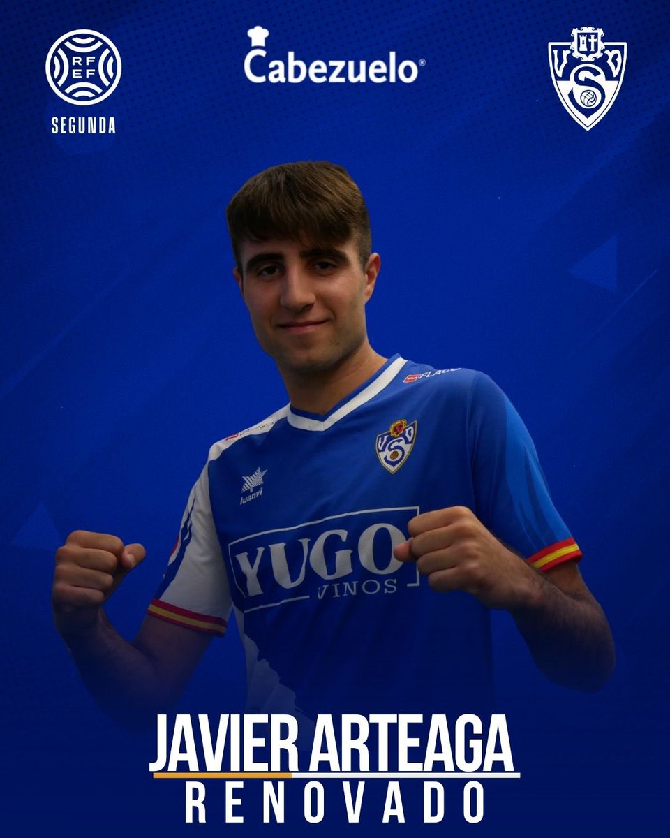 🚨 𝙊𝙁𝙄𝘾𝙄𝘼𝙇 | SOCUÉLLAMOS 🚨

✅ 𝑅𝐸𝒩𝒪𝒱𝒜𝒟𝒪

🏆 #SegundaFederacion 

👤 <a href="/arteaga_ja46875/">Javier Arteaga Torres</a> 🤝 <a href="/YugoUDS/">Yugo UD Socuéllamos</a>