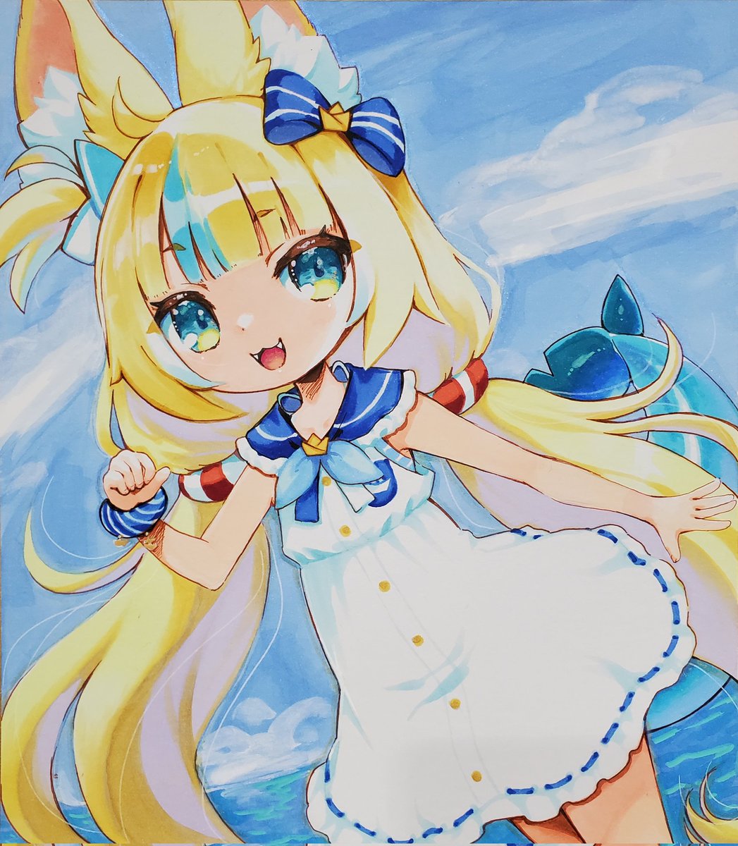 LemonCremeS's tweet image. Saba shikishi at AX 🐟
#sabart