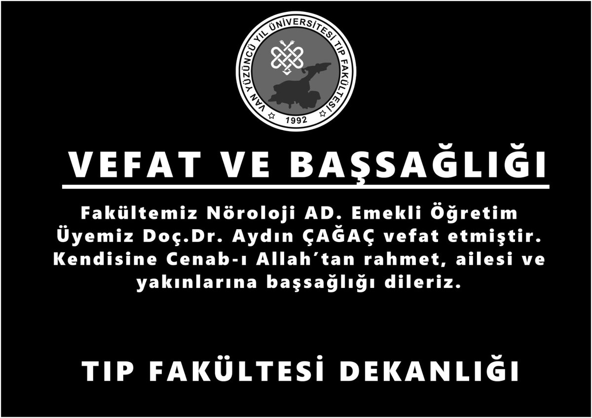 Vefat ve başsağlığı