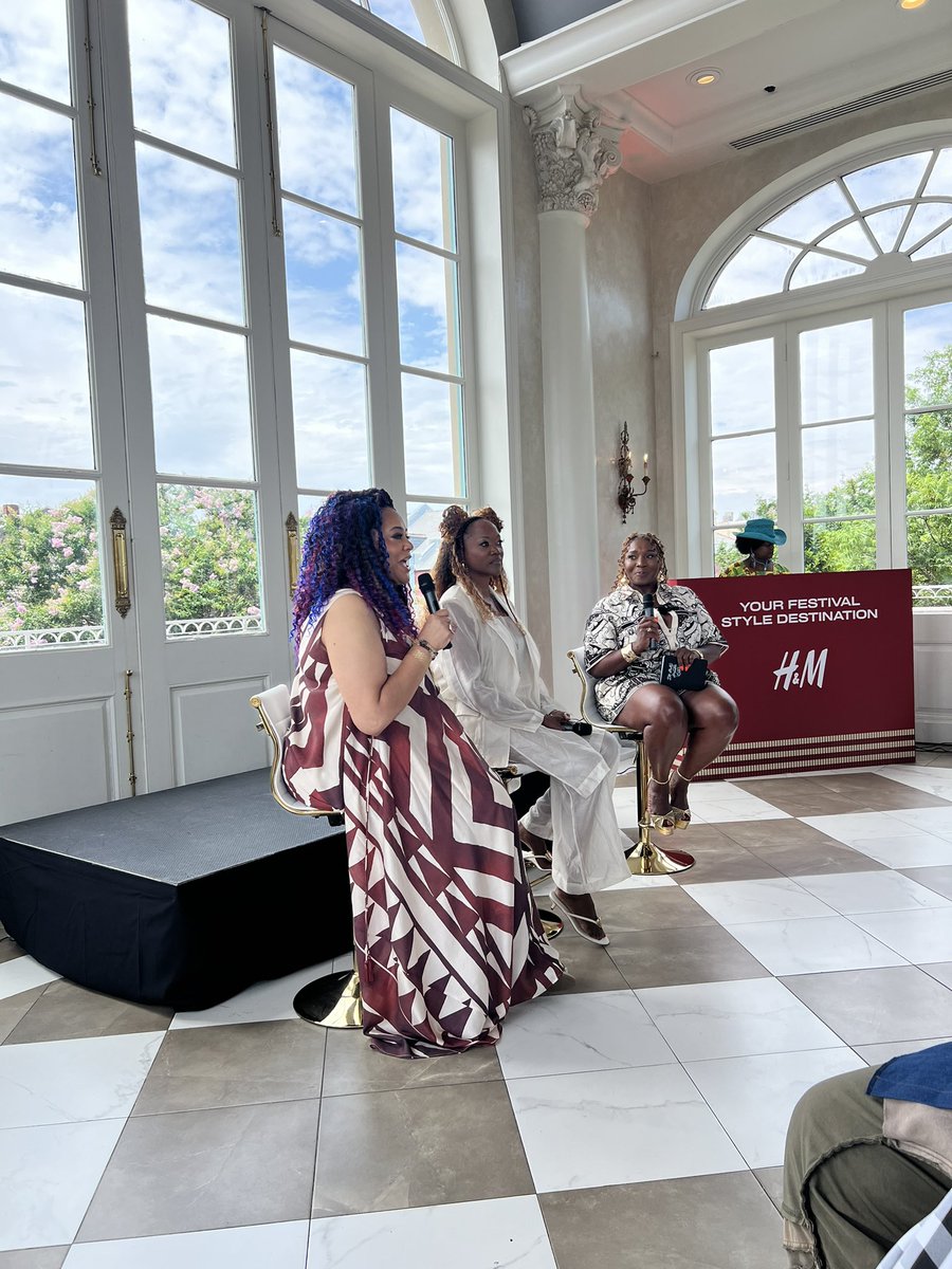 An inspiring Brunch with <a href="/bevysmith/">bevysmith</a> in partnership with <a href="/hm/">H&M</a> #essenceFest2025