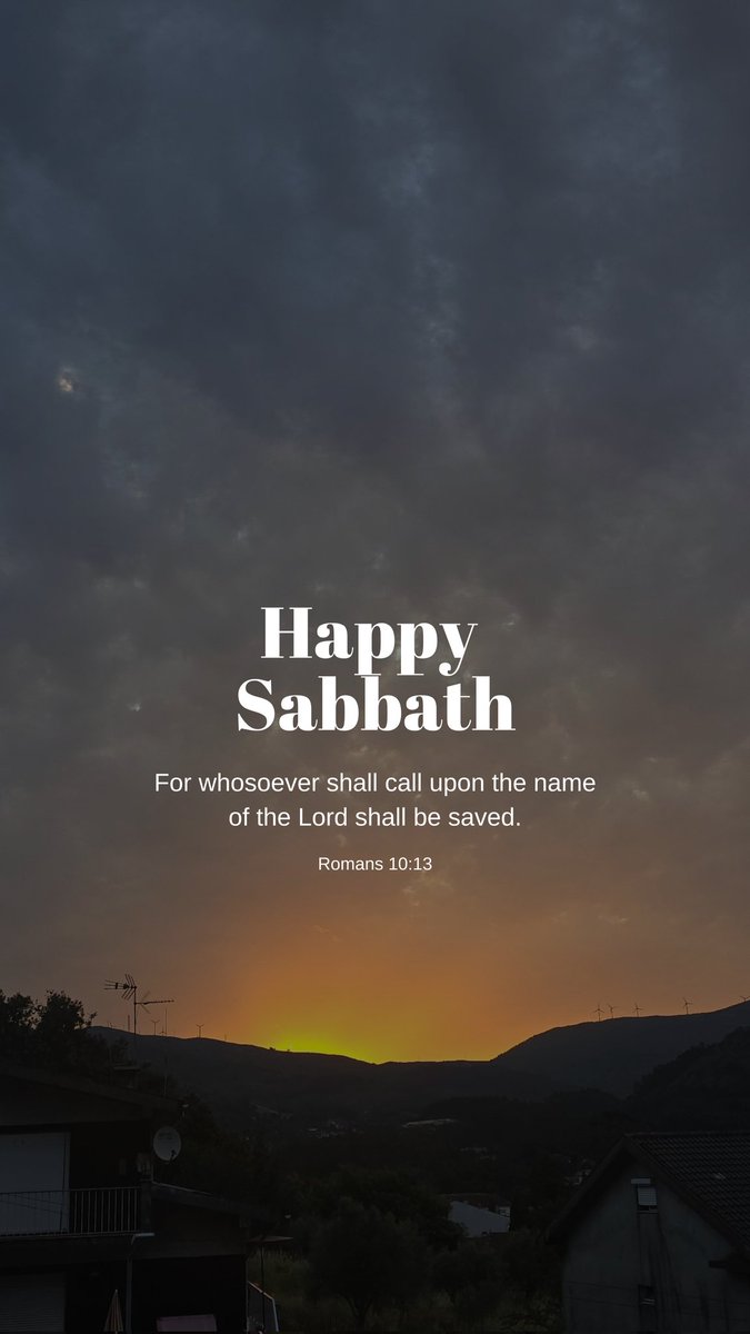 1Exousia's tweet photo. Happy Sabbath β€οΈ
For whosoever shall call upon the name of the Lord shall be saved.
Romans 10:13
#HappySabbath #HolySabbath #4thCommandment #LoveofGod #ChristOurSaviour #Faithful https://t.co/0QBcsfh0pp