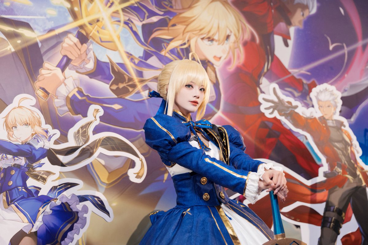 I’m in La AX honkai star rail 💙
#saber #AnimeExpo #HonkaiStarRail