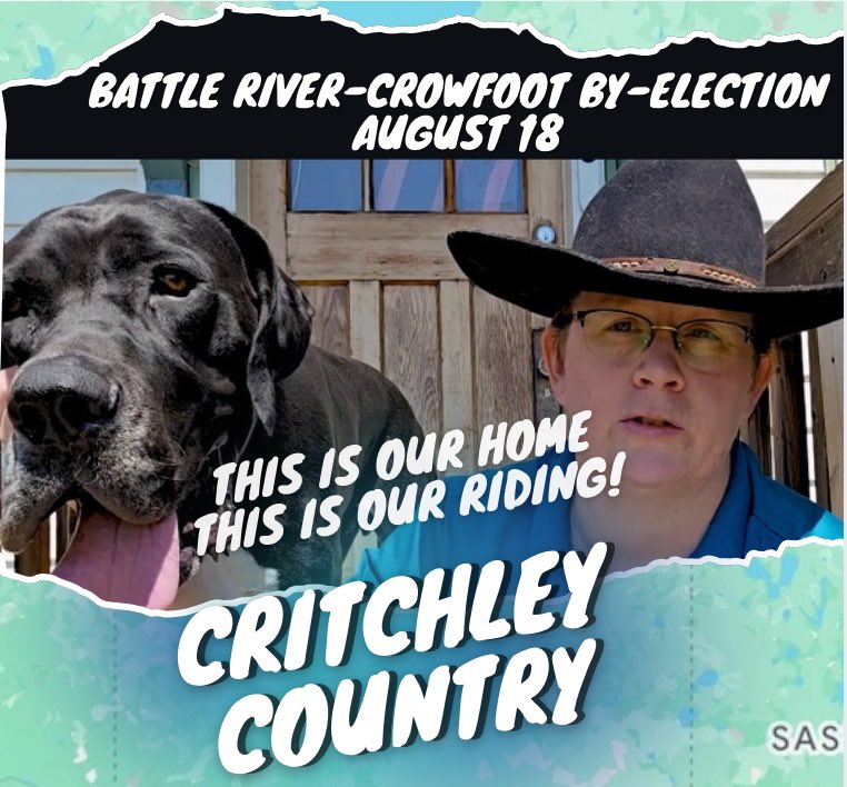 <a href="/RodKahx/">Roddy 🇨🇦</a> 🤠 There’s a battle brewing in the Battle River-Crowfoot by-election — Bonnie Critchley country where Poilievre has parachuted in to save his political hide!

Support and donate to Critchley’s  grassroots campaign today at: BonnieCritchleyIndependent.com

#ABleg #cdnpoli #Alberta
