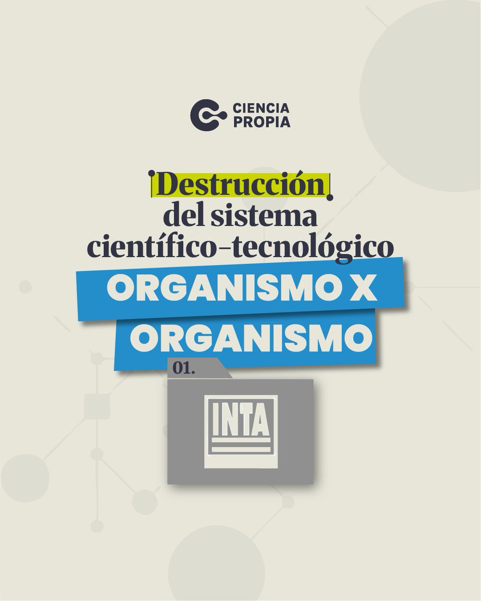 El gobierno de Javier Milei busca centralizar las decisiones y terminar con la autonomía de distintos organismos estratégicos para la innovación, el desarrollo y la soberanía nacional.

Hoy abordamos la situación del INTA